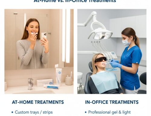 Teeth Whitening: At-Home vs. In-Office Treatments